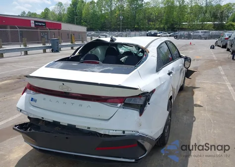 2025 Hyundai Elantra Sel Sport z USA, uszkodzony, nr VIN KMHLM4DG2SU886376